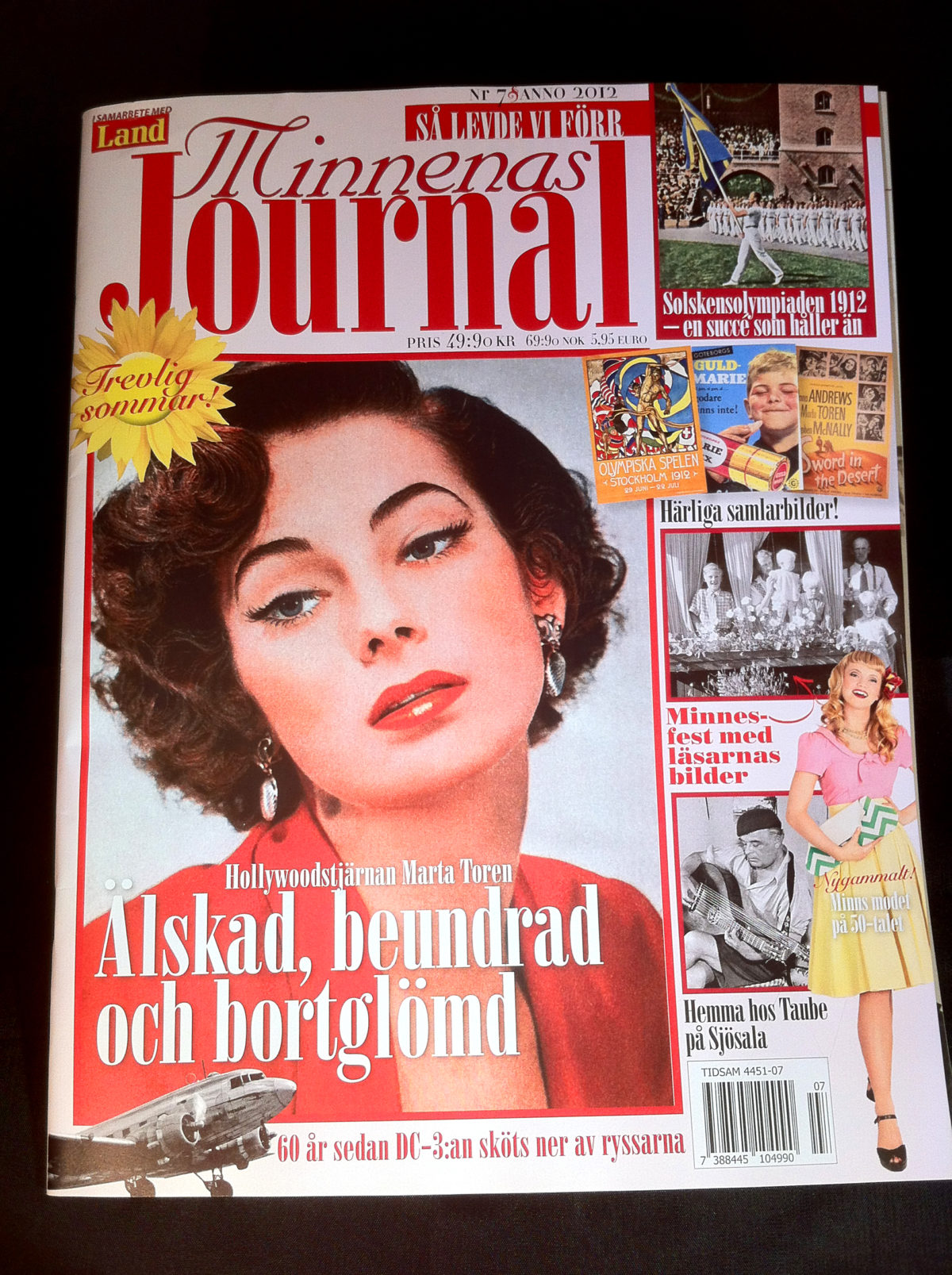Swedish Magazine Minnenas Journal # 7, 2012